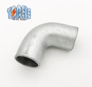 Ống luồn dây điện BS mạ kẽm 90 độ rắn chắc