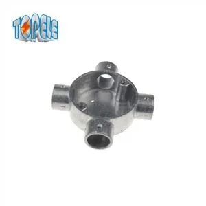 BS4568 4 Way Thiết bị đầu cuối nhôm điện Junction Box