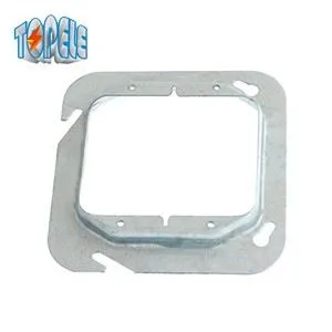 Hộp điện vuông và bao gồm thép Conduit Box Cover Long Sử dụng cuộc sống