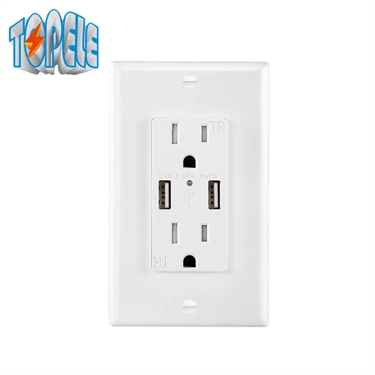 Bộ sạc USB tốc độ cao thông minh 15A Đầu ra chống giả mạo Sử dụng trong nhà