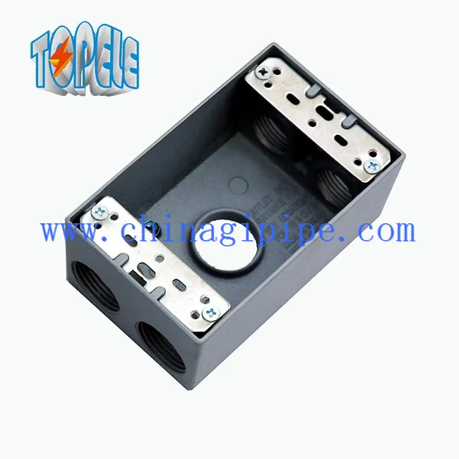 Thời tiết Junction Outlet Hộp 4 5 lỗ